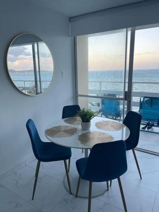 Beautiful Ocean Blue Love Oceanfront Apartment Fajardo Bagian luar foto