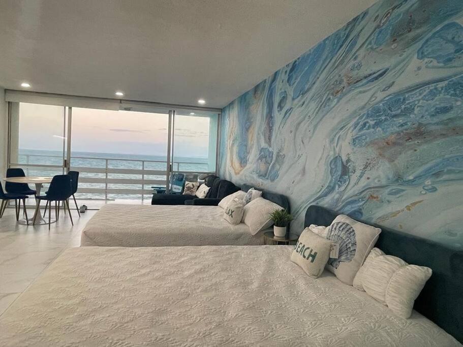 Beautiful Ocean Blue Love Oceanfront Apartment Fajardo Bagian luar foto